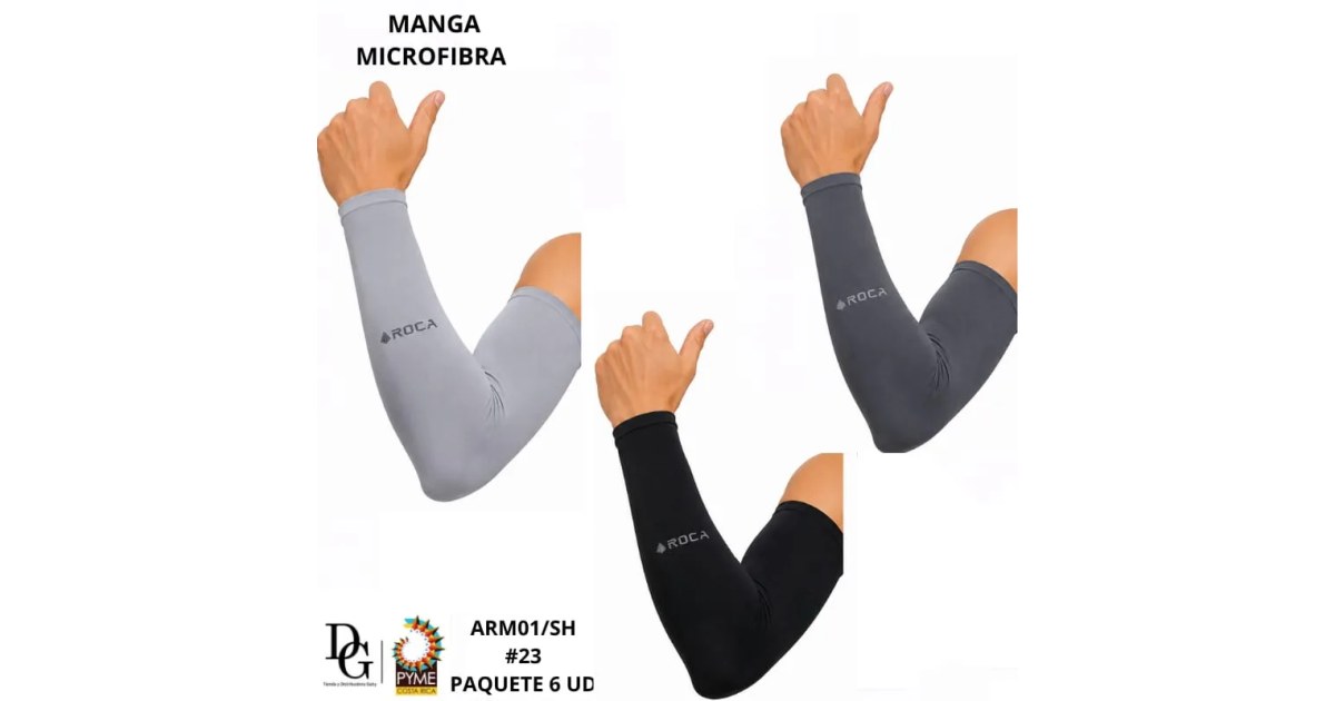 Paquete de 6 Mangas de brazo para Protección Solar