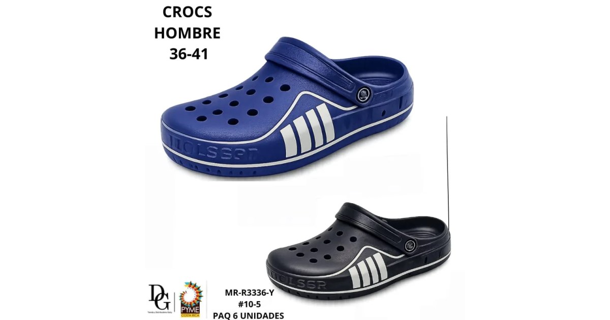 6 Pares de Crocs Juvenil