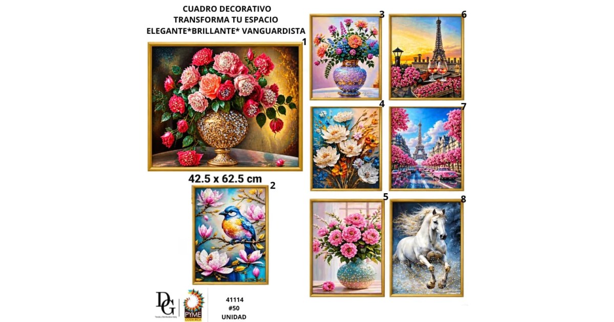 Cuadro Decorativo 42x62CM