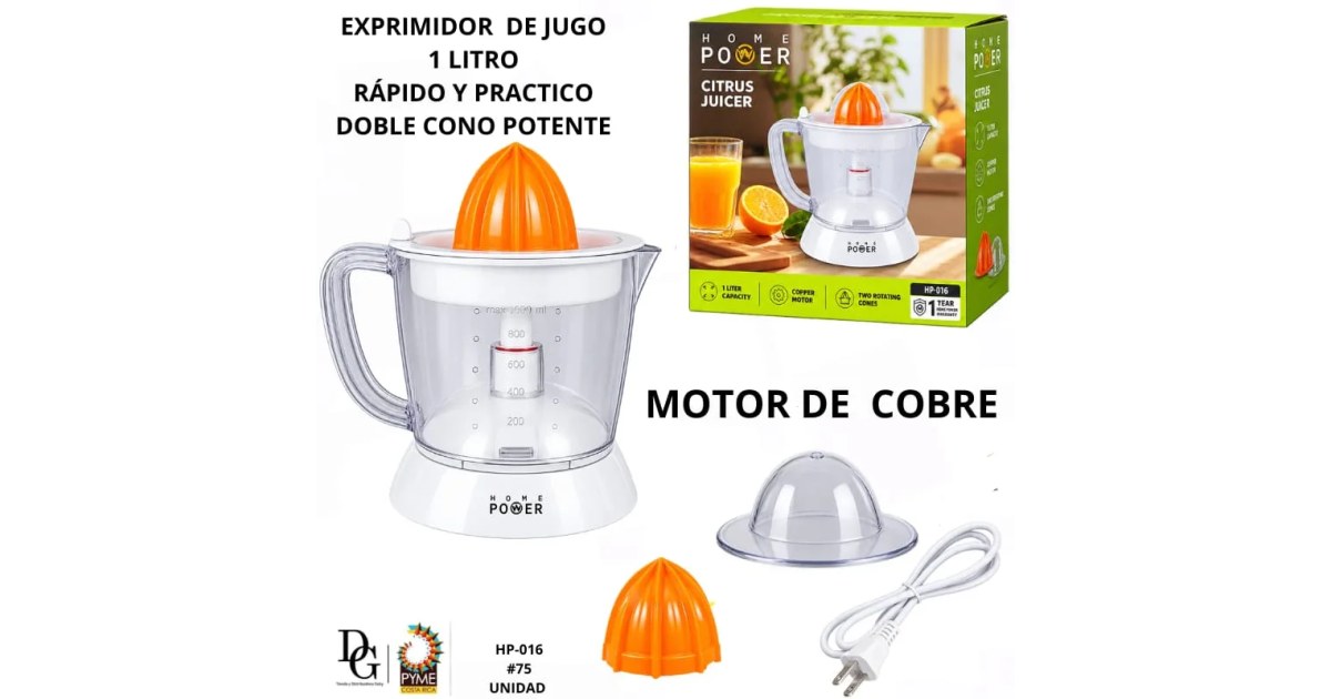Exprimidor de Jugos 1L
