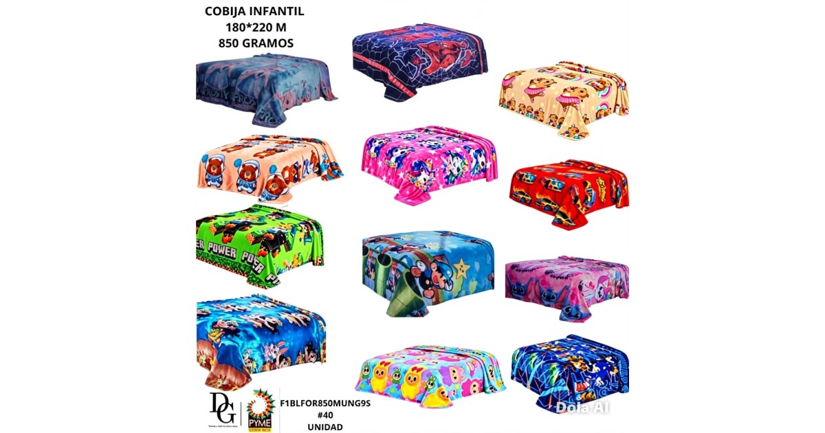 Cobija Matrimonial Infantil
