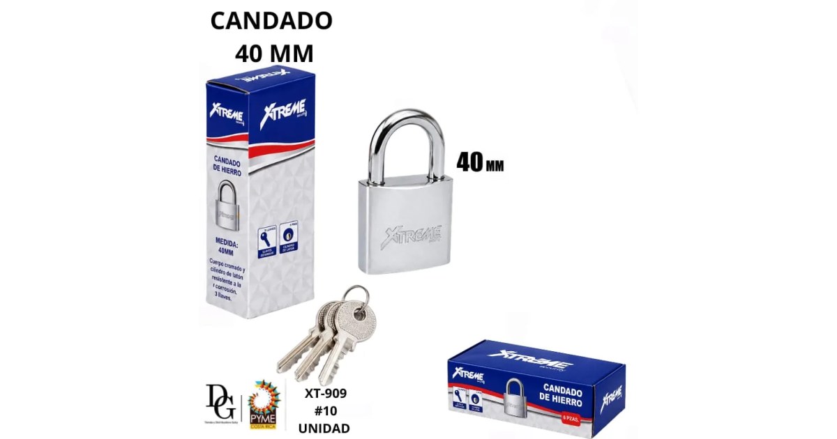 Candado de Hierro 40MM