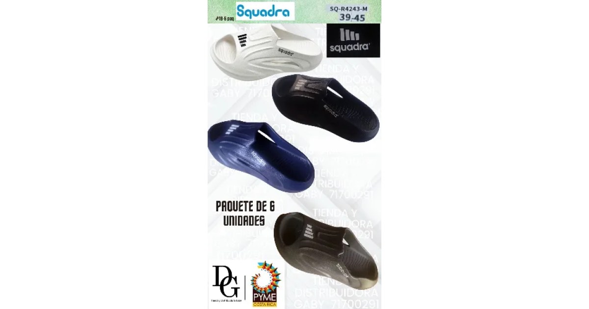 Paquete Sandalias Hombre