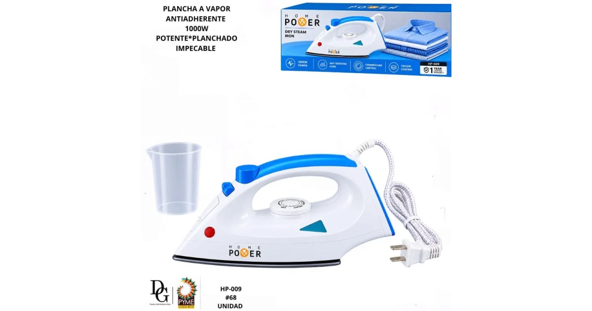 Plancha a Vapor