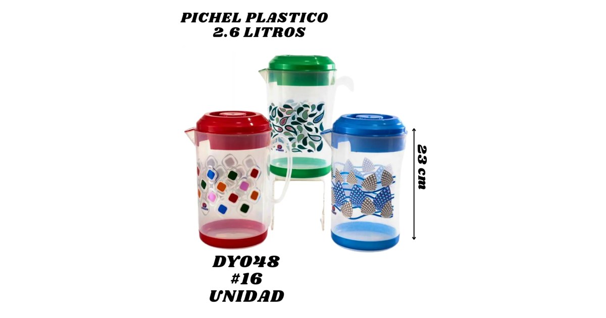 Pichel Plástico 2.6L