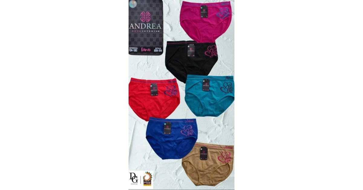 Paquete Calzones Mujer