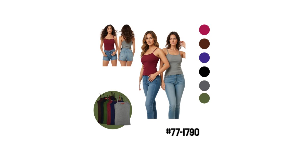 6 Blusas Básicas Dama