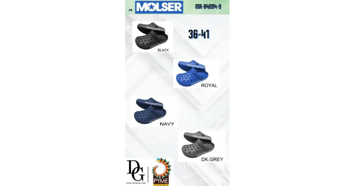 6 Pares de Crocs Juvenil