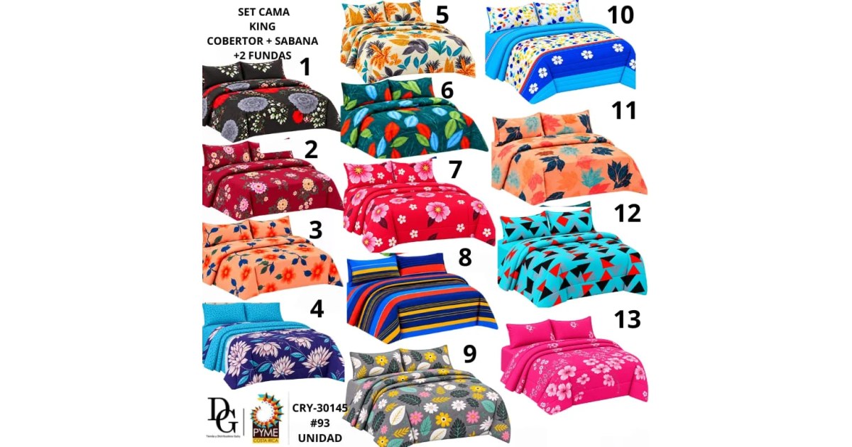 Juego de Sábanas King