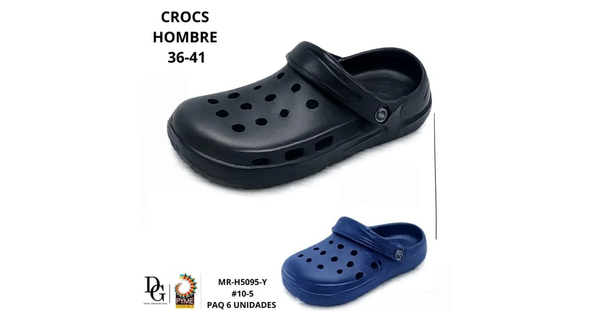 6 Pares de Crocs Juvenil