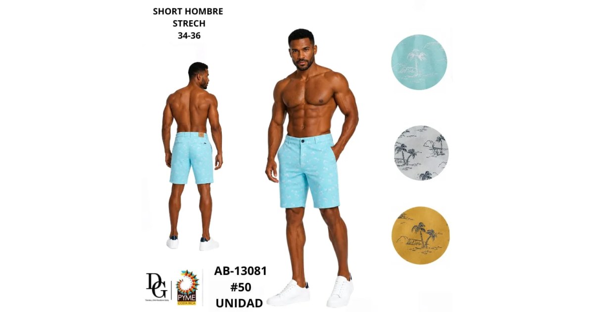 Short Print para Caballero