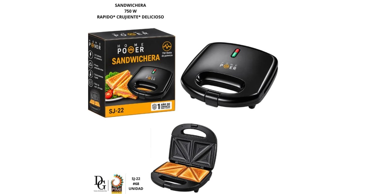 Sandwichera Home Power