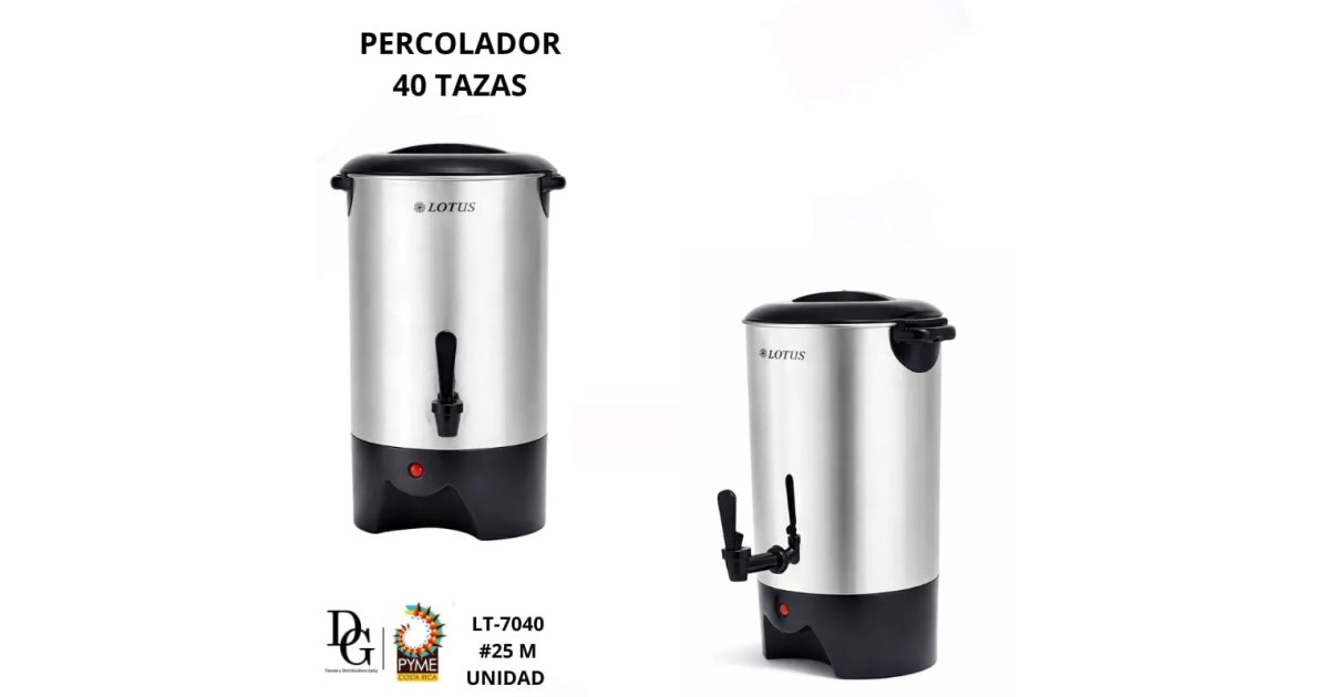 Percolador 40 Tazas
