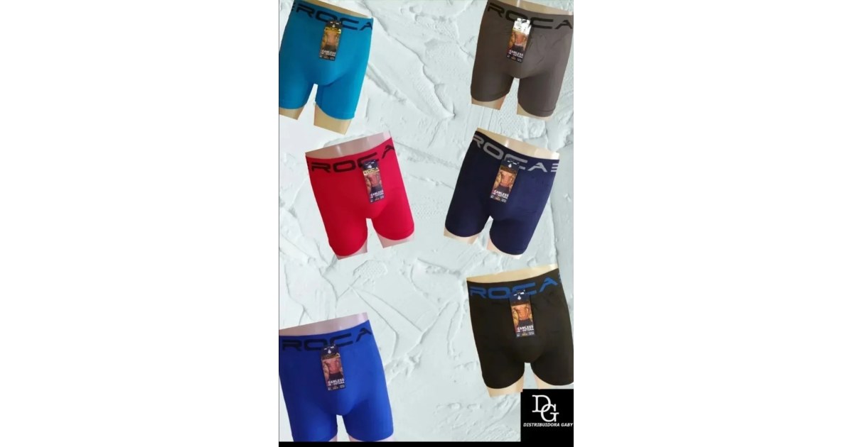 6 Boxers para Caballero