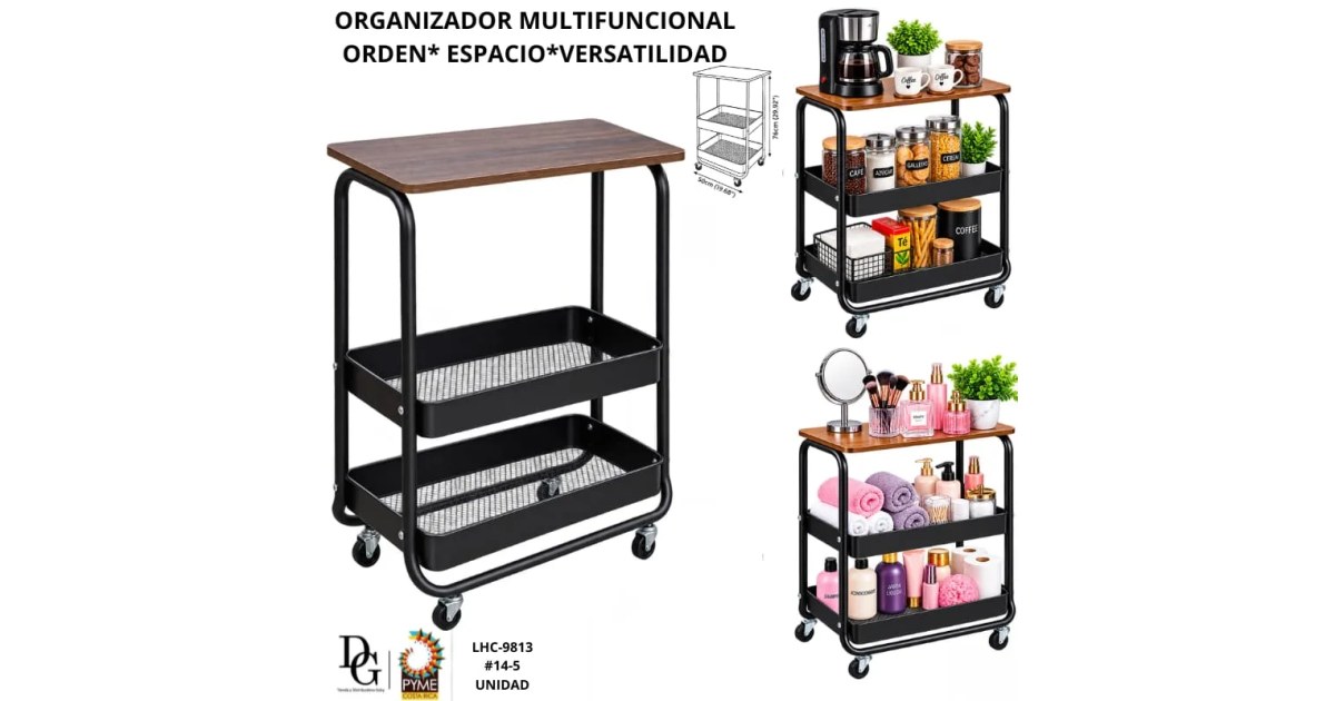 Organizador Multifuncional 3 Niveles