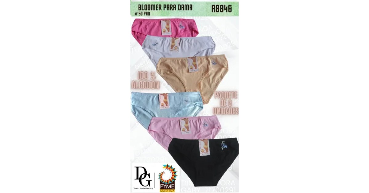 Paquete de Calzones para Mujer