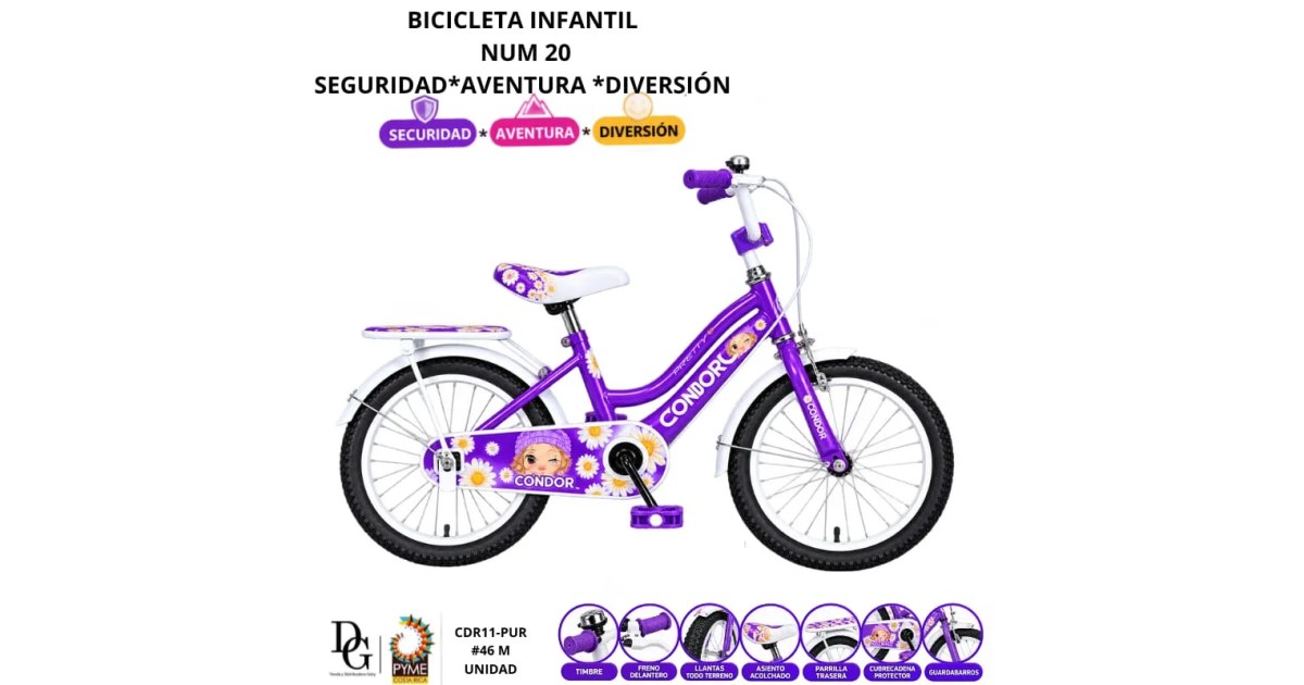 Bicicleta Infantil Aro 20