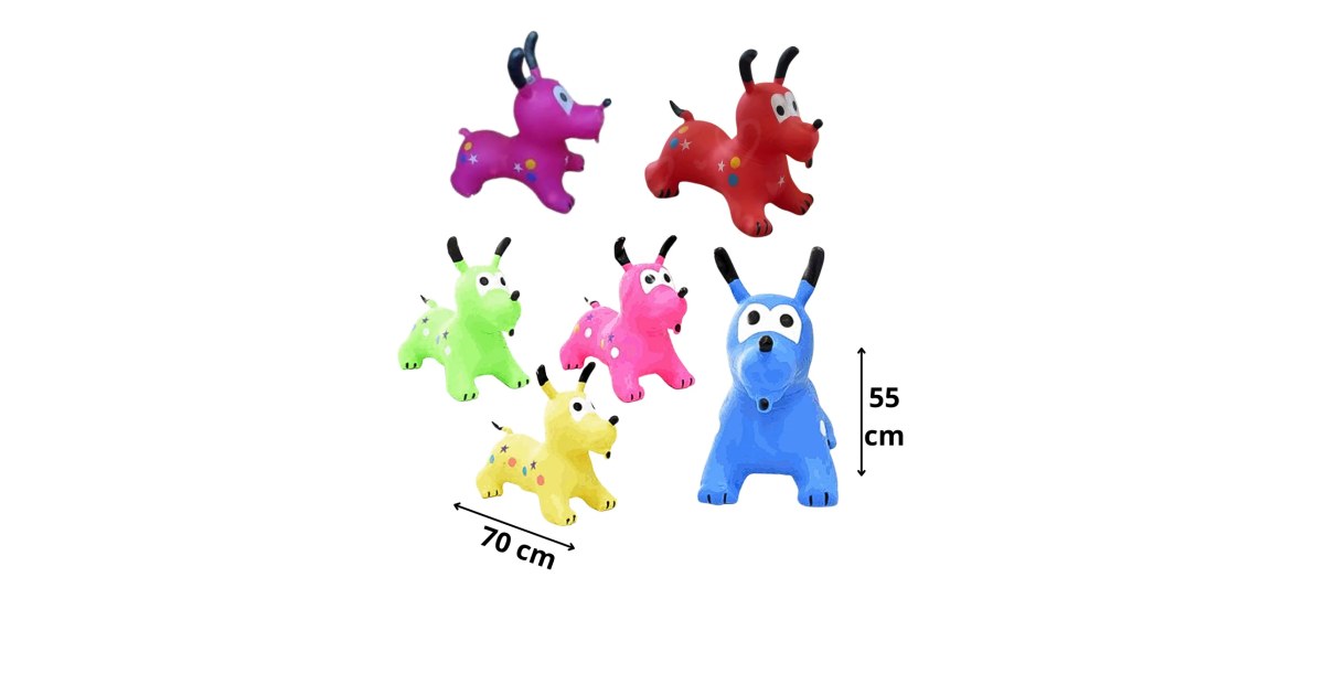 Perrito Inflable Montable