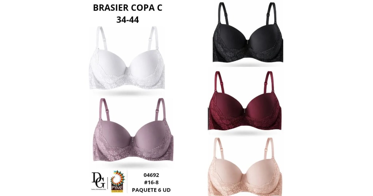 6 Brasieres Copa C