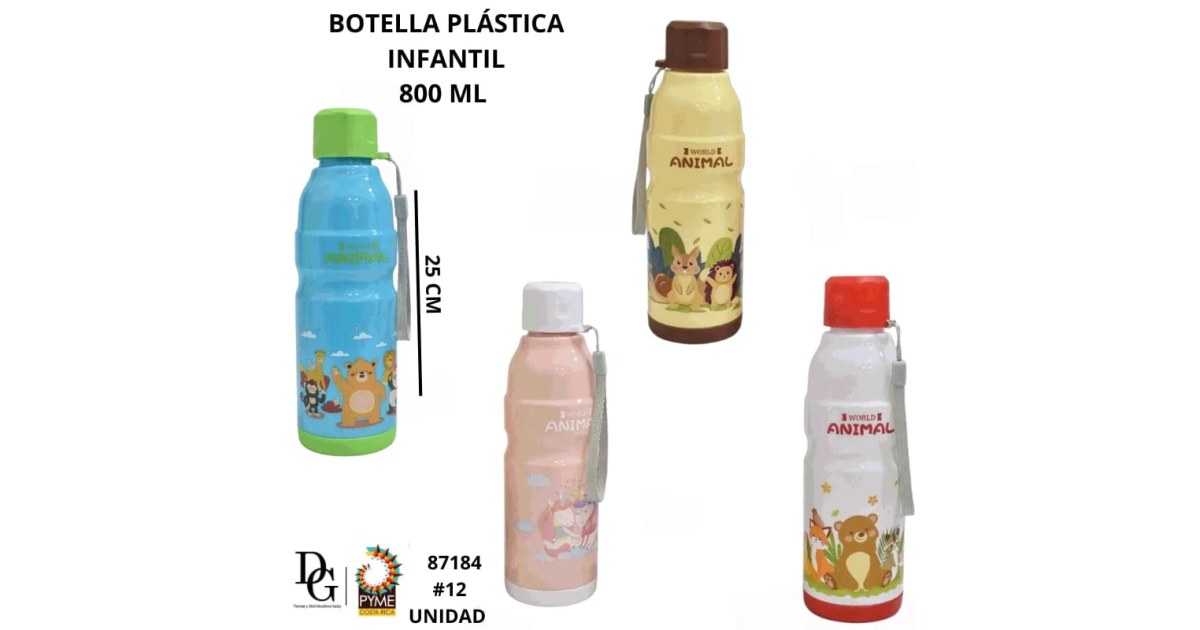 Botella Plástica 850ML