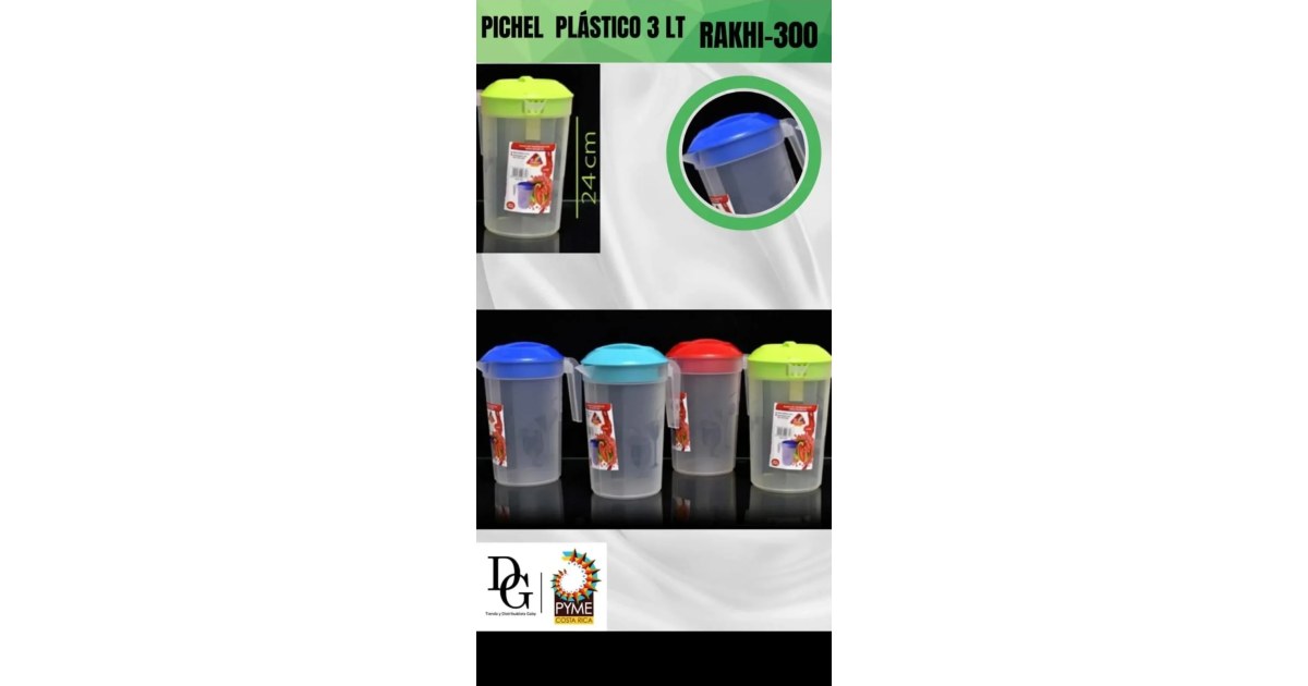 Pichel Plástico 3L