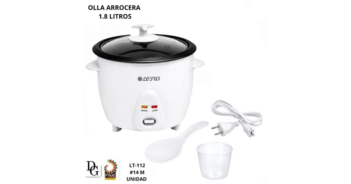 Olla Arrocera 1.8L