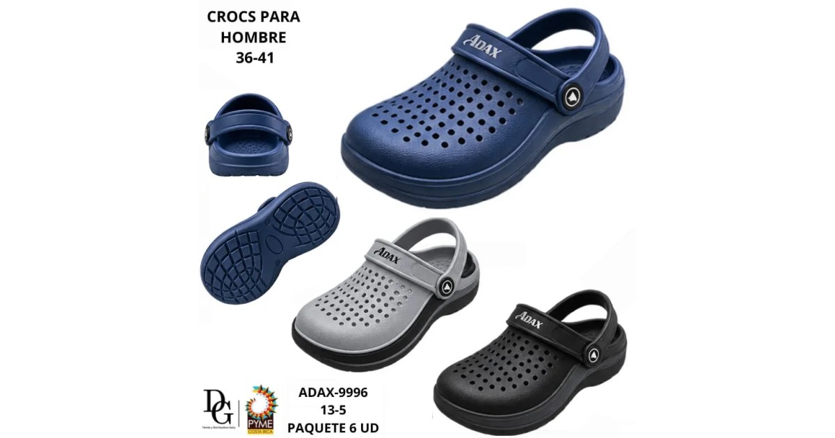 6 Pares de Crocs Juvenil
