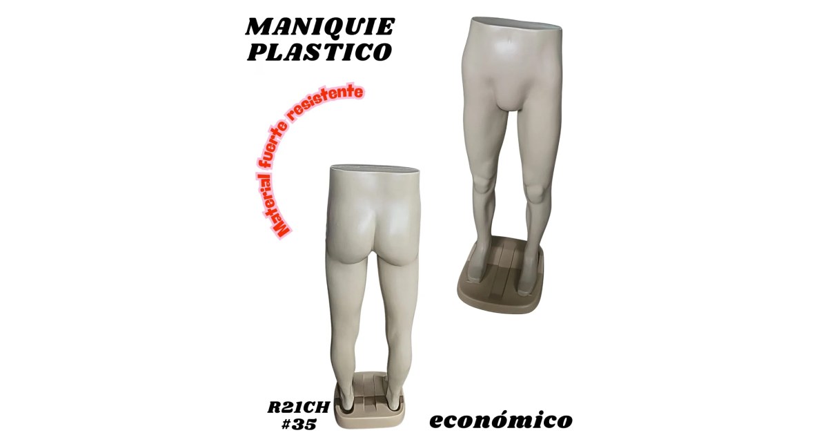Maniquí Medio Cuerpo de Hombre