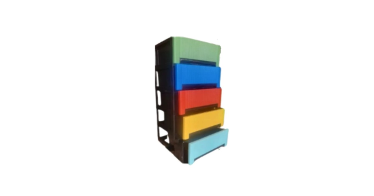 Gavetero Grande Plus Multicolor