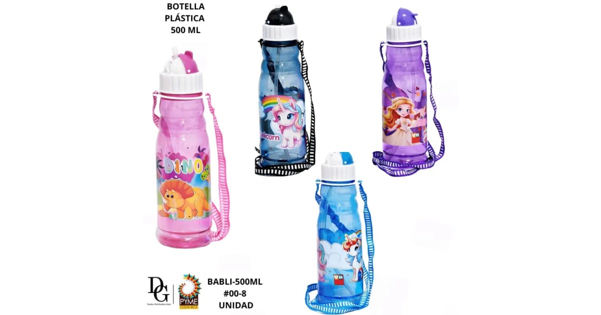 Botella Plástica 500ML