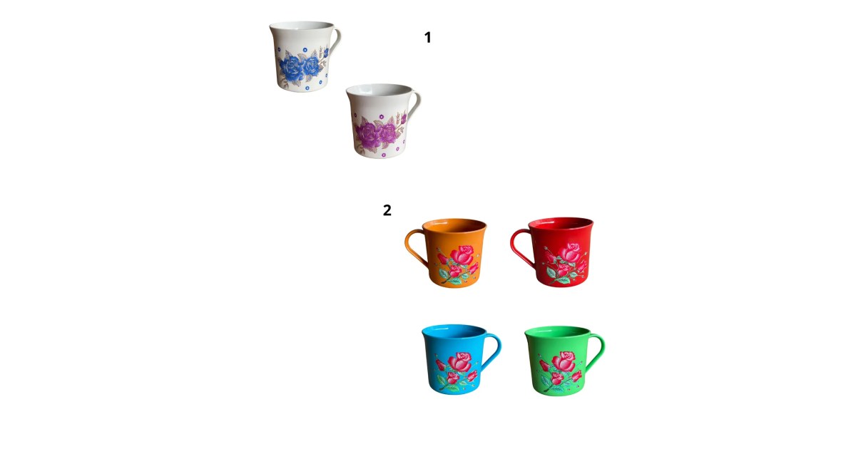 Paquete Jarras Diseños Flores