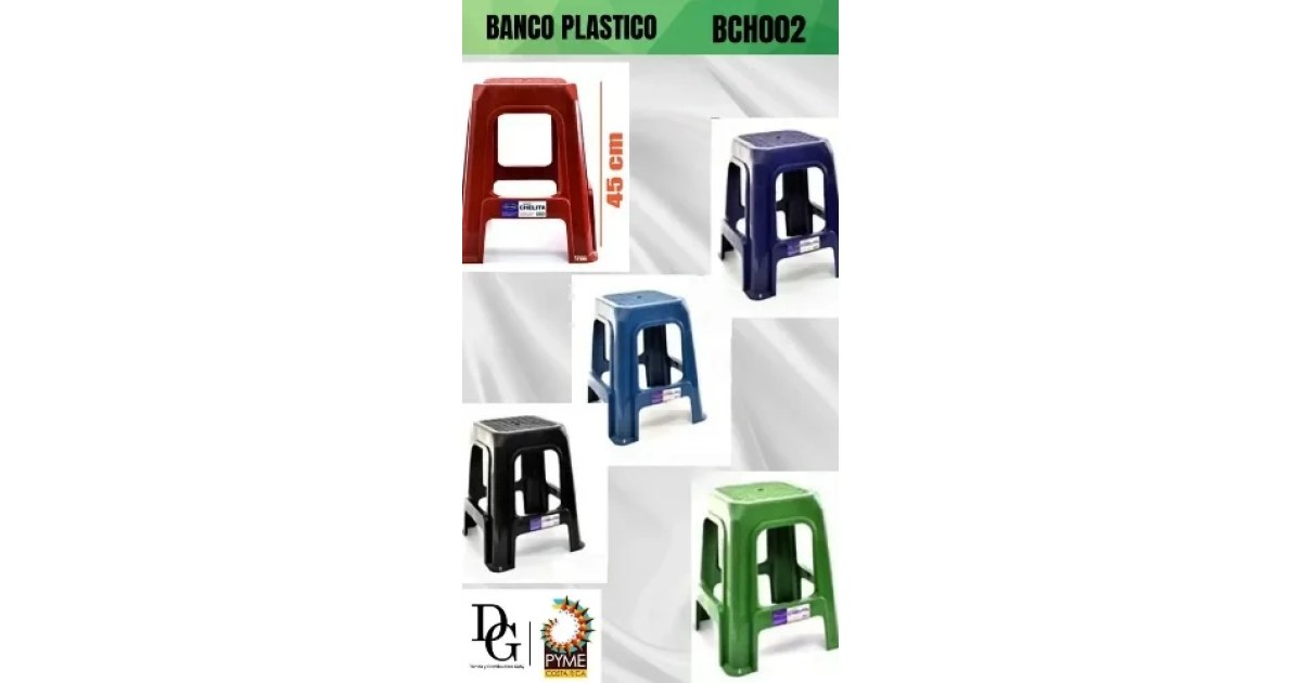 Banco Plástico