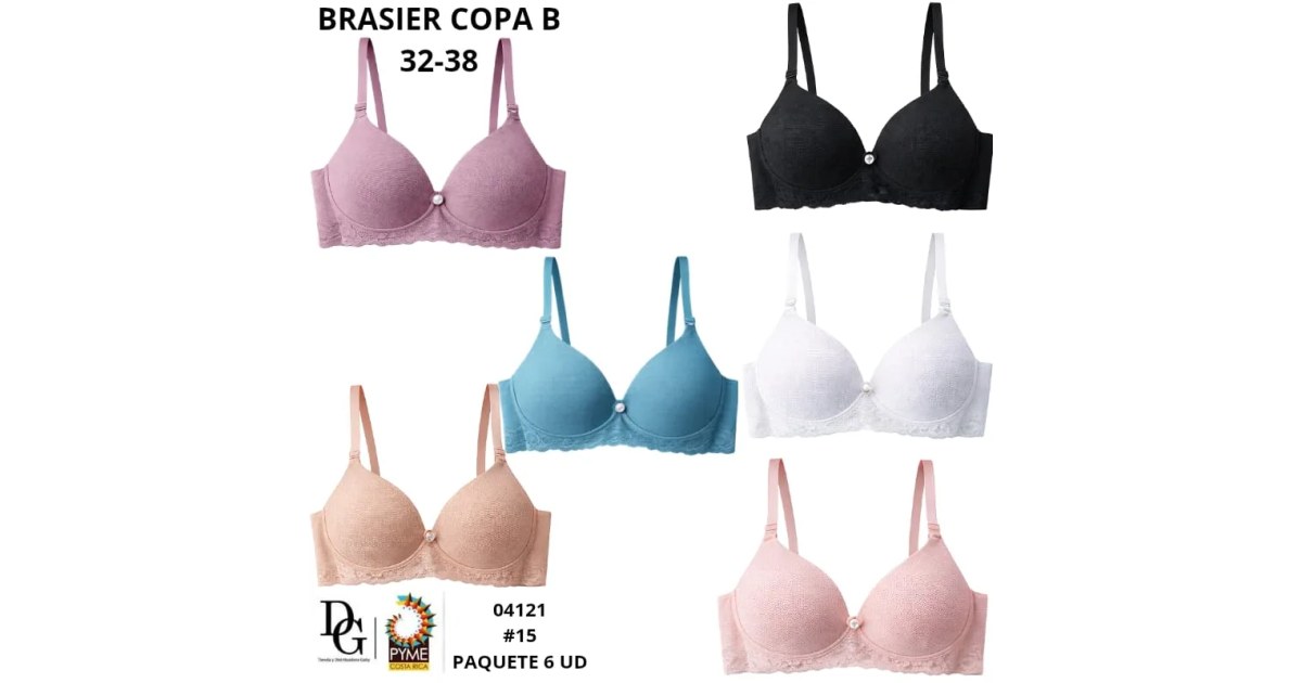 6 Brasieres Copa B