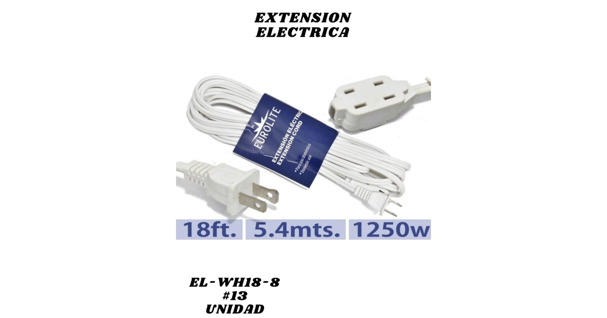 Extensión Eléctrica 5.4M