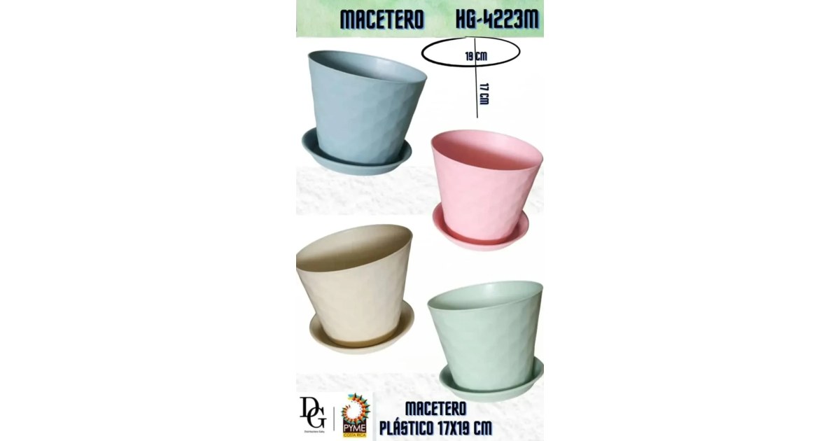 Macetero Plástico