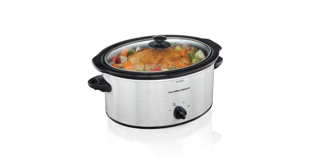 Olla de Cocimiento Lento Hamilton Beach 4.7L