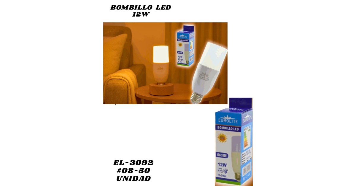 Bombillo LED 12W