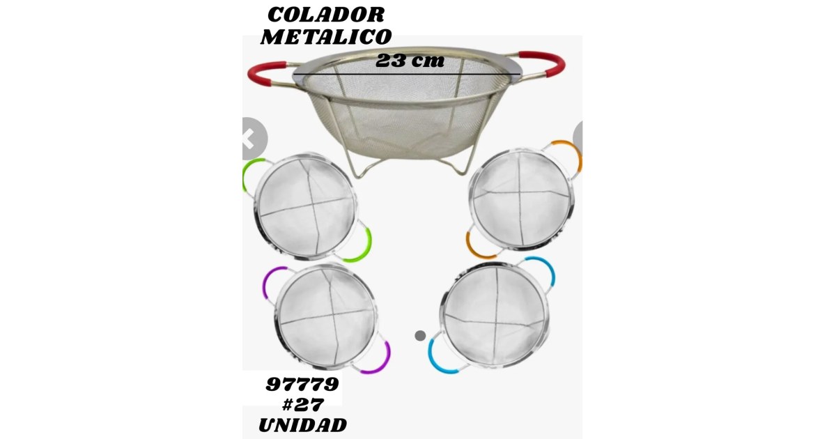 Colador de Metal 23cm
