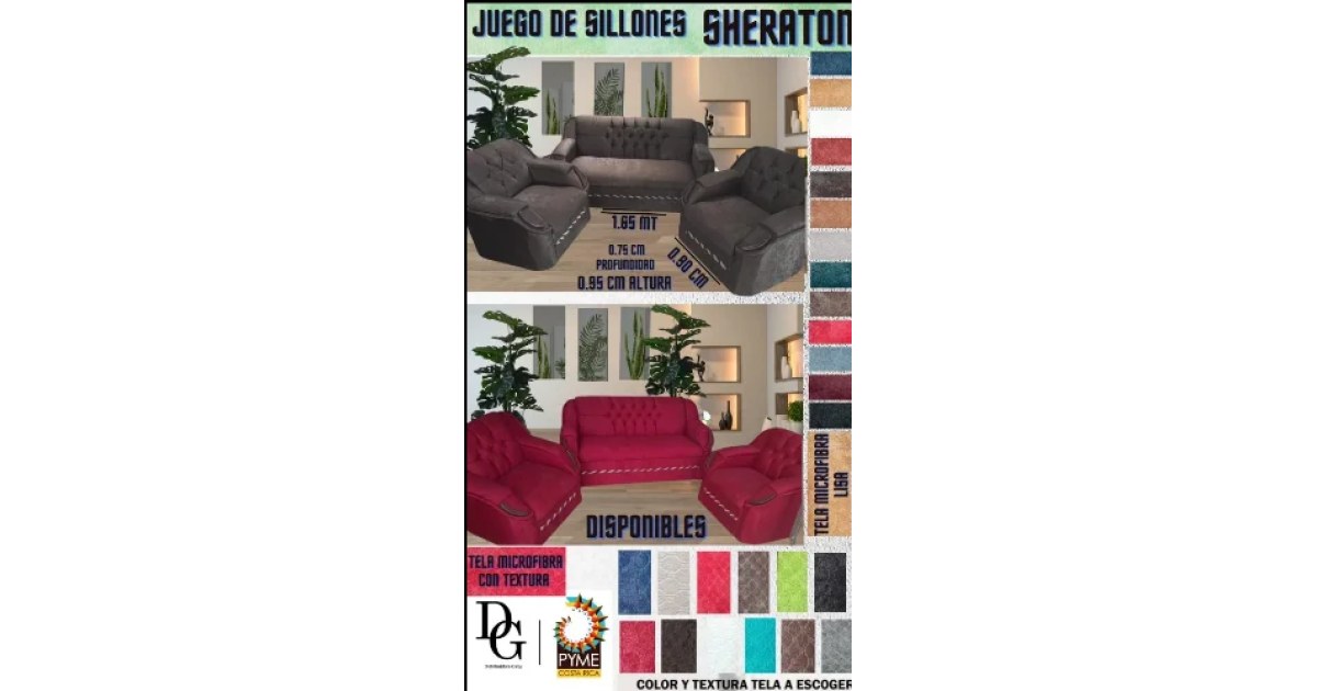 Juego de Sala Sheraton
