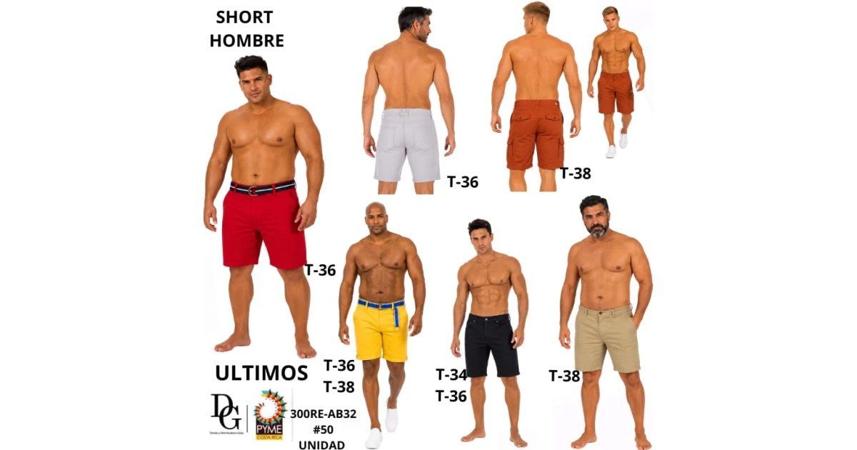 Short para Caballero
