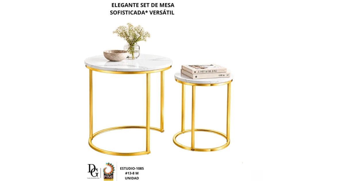 Set de Mesa Auxiliar 2PZAS