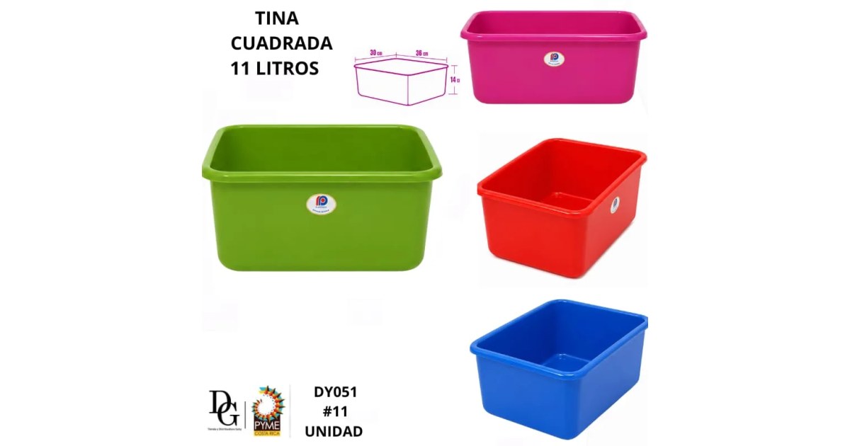 Tina Cuadrada 11L