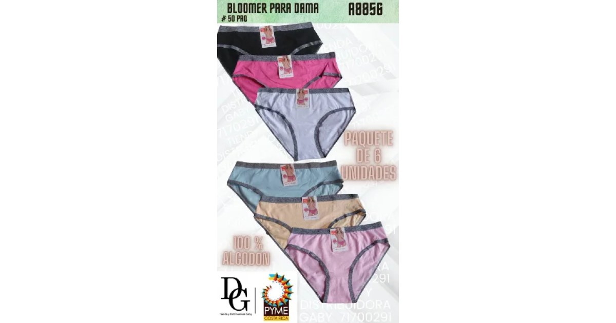 Paquete de Calzones para Mujer