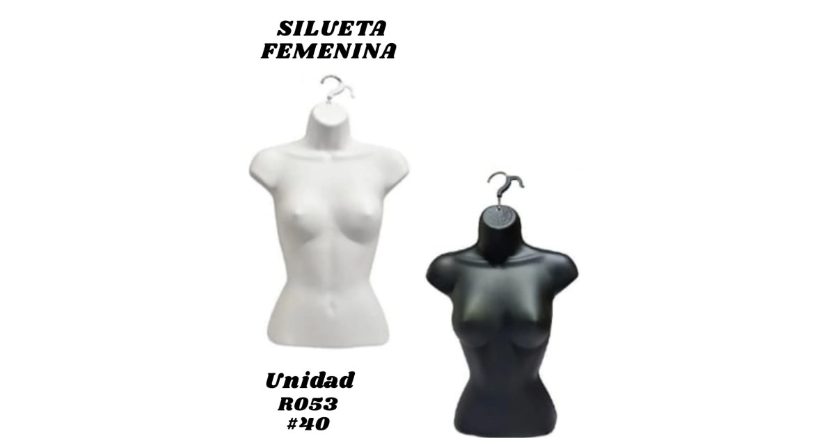 Maniquí Silueta de Mujer