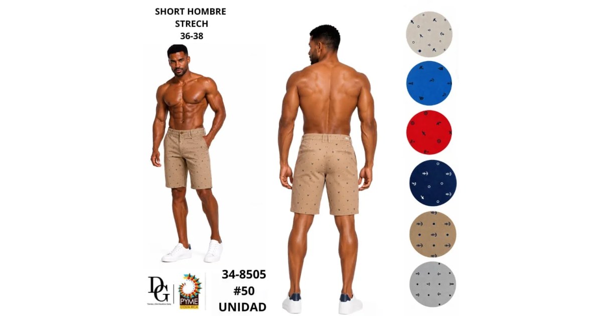Short Print para Caballero