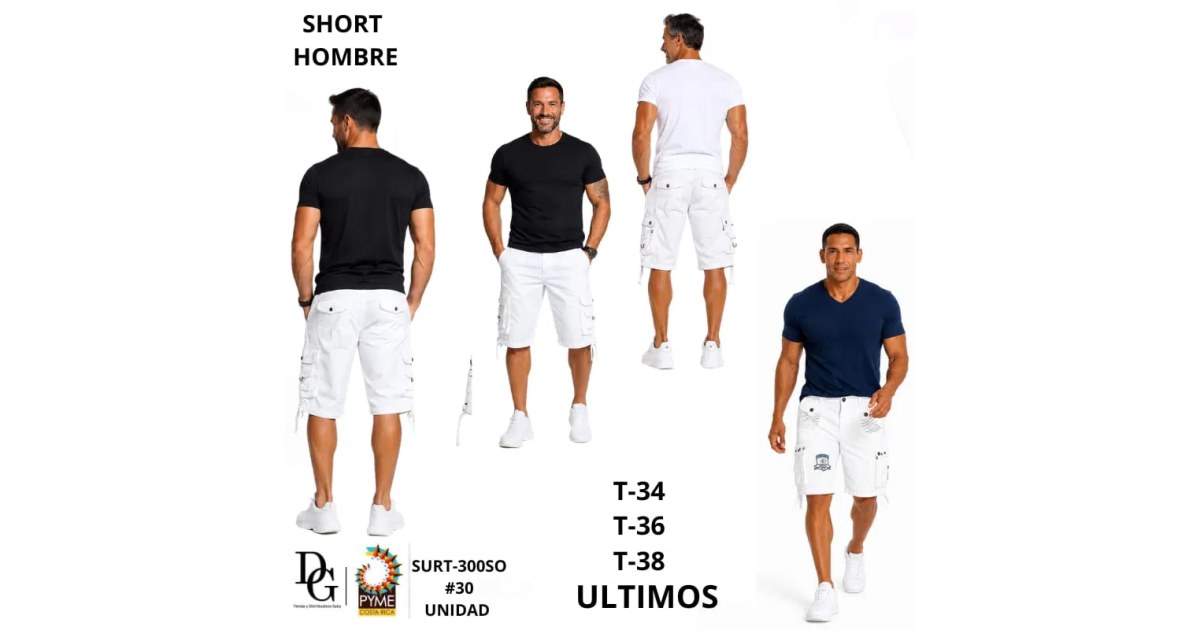 Short Cargo para Caballero