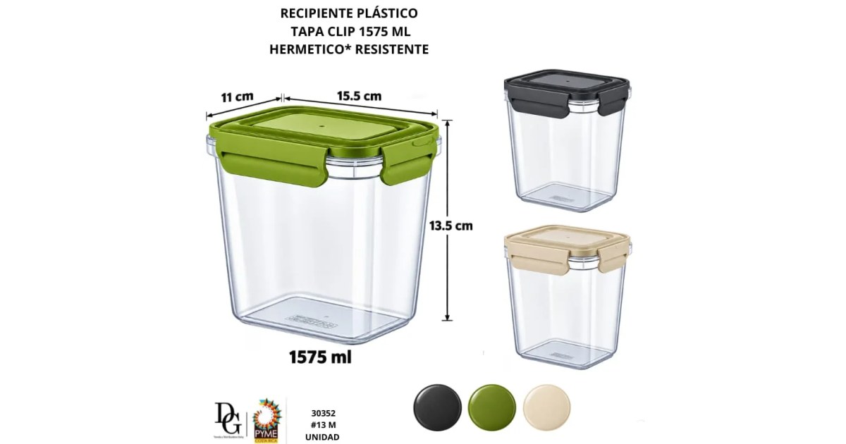 Envase Plástico 1575ML