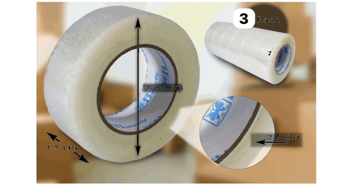 3 Cintas Selladoras Transparentes 247M