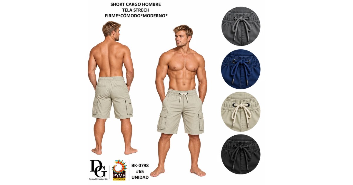 Short Cargo para Caballero