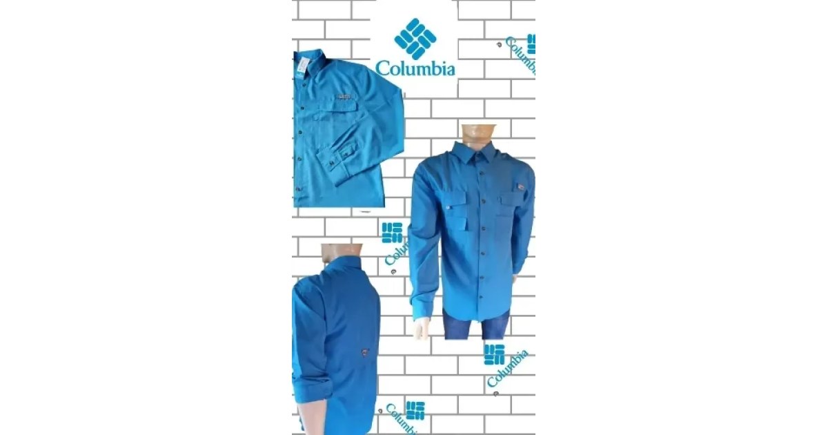 Camisa Columbia Talla Plus Hombre
